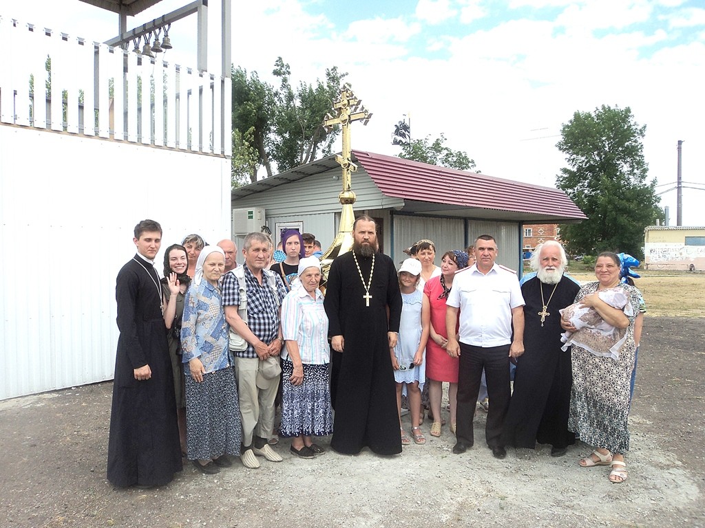 В селе Широчанка Ейского района поднялся купол над звонницей • Ейская  Епархия