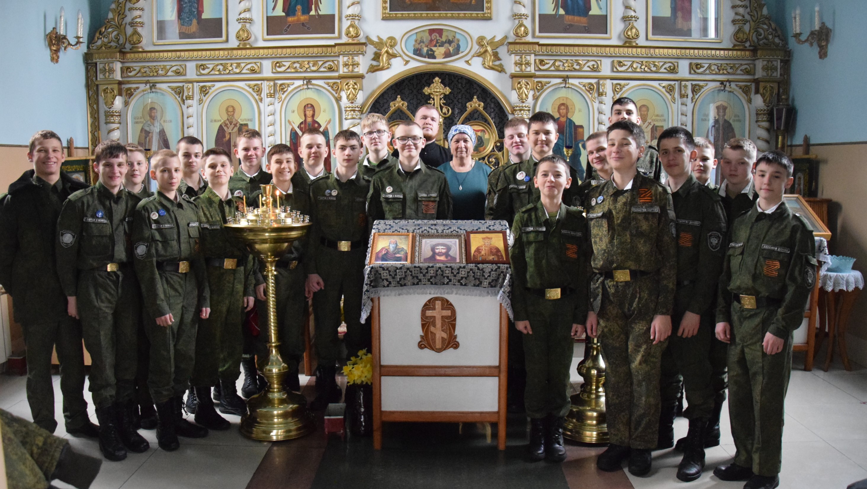 Неделя Православной культуры в Тимашевском казачьем кадетском корпусе •  Ейская Епархия