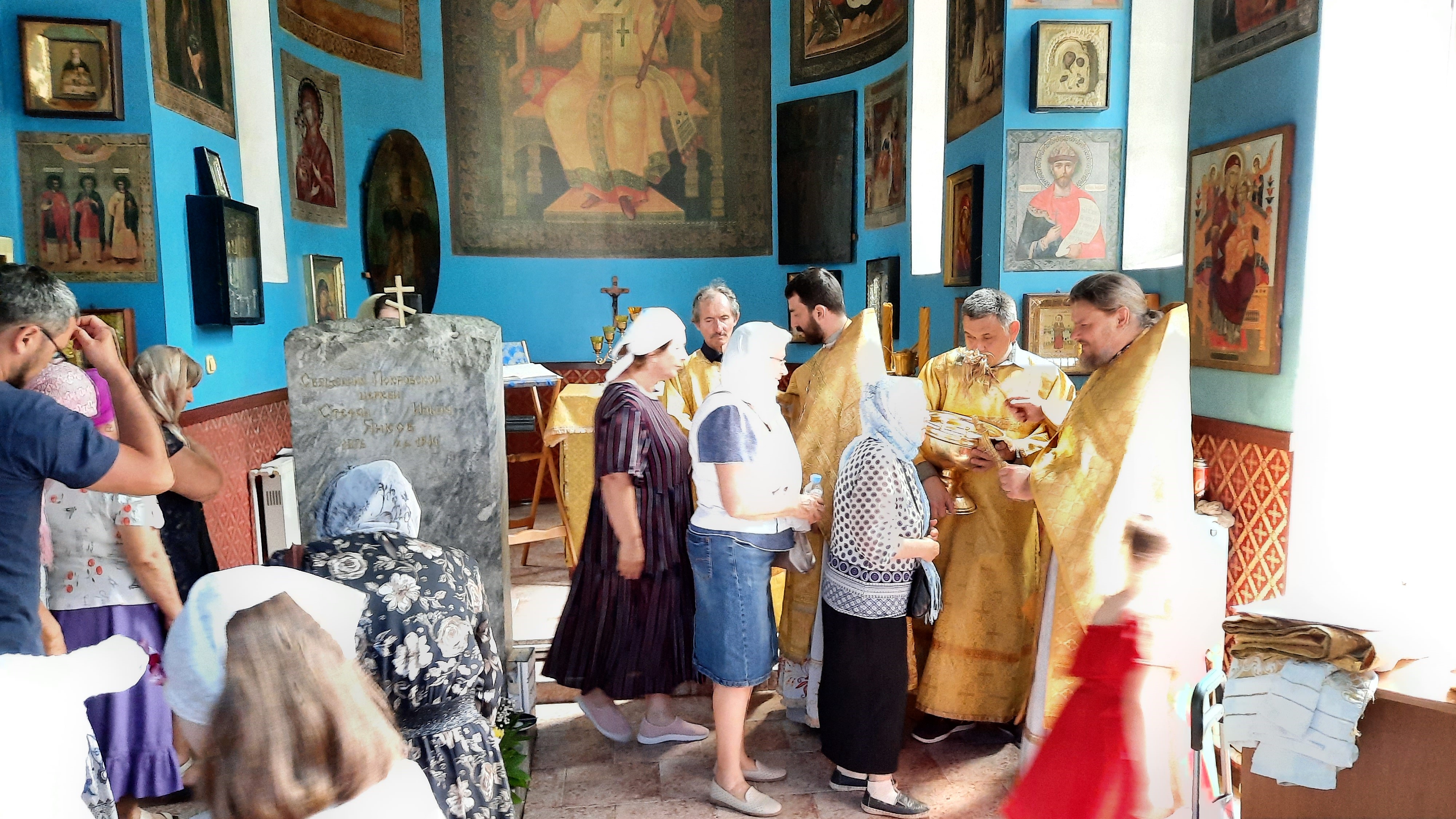 Часовня в Старощербиновской