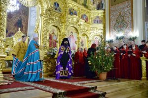 Правящий архиерей Ейской епархии поздравил Главу митрополии с Рождеством