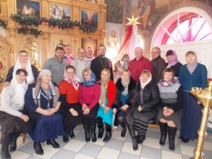 В храме Воскресения Словущего г. Приморско-Ахтарска состоялась праздничная рождественская встреча семейного клуба "Очаг"