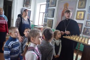 Воспитанники и воспитатели детского сада №18 Ейска посетили Свято-Никольский кафедральный собор