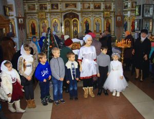 Празднование Рождества Христова в станице Бриньковской