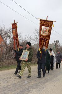 Крестный ход на праздник Богоявление Господне в хуторе Морозовский