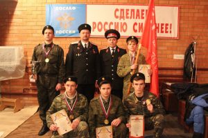 В Староминской состоялись соревнования по троеборью среди допризывной молодежи Ейского казачьего отдела