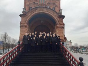 Воспитанники Ейского казачьего кадетского корпуса посетили станицу Кущевскую