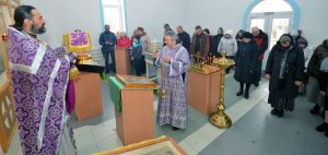 На городском кладбище  состоялся Престольный праздник святой преподобномученицы Евдокии