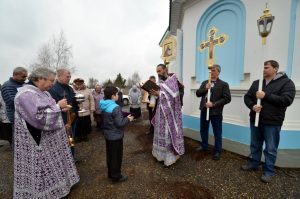 На городском кладбище  состоялся Престольный праздник святой преподобномученицы Евдокии