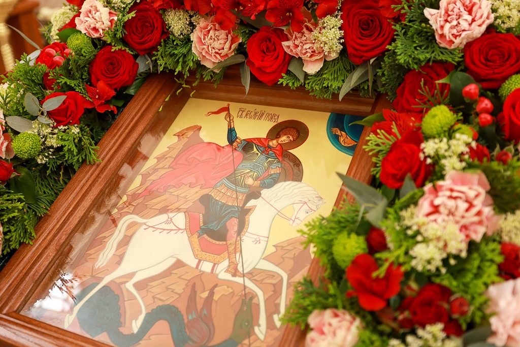 Храм Георгия Победоносца станицы Брюховецкой отметил престольный праздник